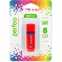 Накопитель USB Flash 8Gb Perfeo C11 Red
