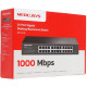 Коммутатор Mercusys MS124GS, 24 порта Ethernet 1000 Мбит/с