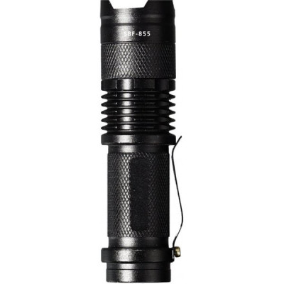 Фонарь аккумуляторный 10W XPE LED, 600Лм, 3 режима, 14500 400mAh MicroUSB, кейс, Smartbuy [SBF-855]