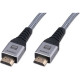 Кабель HDMI-HDMI 19M/19M  2.0м, v2.2, позол. контакты, экран, 16К, Cablexpert [CCP-HDMI16K-2M]