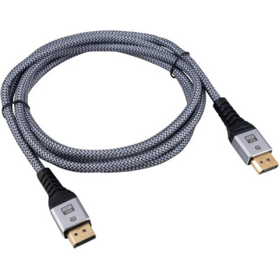 Кабель DisplayPort (M)-DisplayPort (M) 2.0м, v2.1, 16K, медь, тройной экр, Cablexpert [CCP-DP16K-2M]
