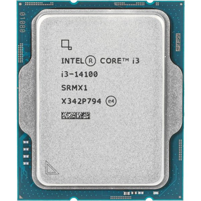 Процессор Intel Core i3 14100, S1700, 3.5Mhz, 12Mb, OEM