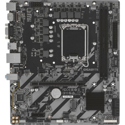 Материнская плата Gigabyte H810M H, LGA1851, Intel H810, 2xDDR5, 4xSATA, 1xM.2, 1xPCIe 4.0 x16, 1xPC