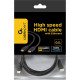 Кабель HDMI-HDMI 19M/19M  0.5м, v2.0, позол. контакты, экран, Cablexpert [CC-HDMI4-0.5M]