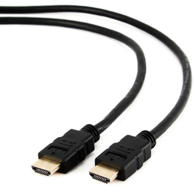 Кабель HDMI-HDMI 19M/19M  0.5м, v2.0, позол. контакты, экран, Cablexpert [CC-HDMI4-0.5M]