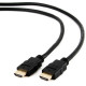 Кабель HDMI-HDMI 19M/19M  0.5м, v2.0, позол. контакты, экран, Cablexpert [CC-HDMI4-0.5M]