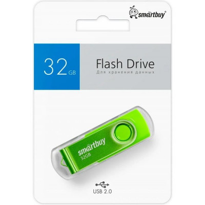 Накопитель USB Flash 32Gb SmartBuy Twist Green