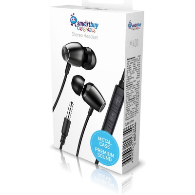 Гарнитура SmartBuy M400, черная [SBH-029K]