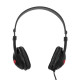 Гарнитура Exegate HS-120S чёрный, проводная, 2 x mini jack 3.5 мм, подвижный микрофон