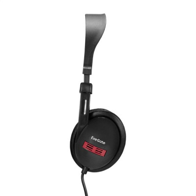 Гарнитура Exegate HS-120S чёрный, проводная, 2 x mini jack 3.5 мм, подвижный микрофон