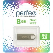 Накопитель USB Flash 8Gb Perfeo M07 Metal Series