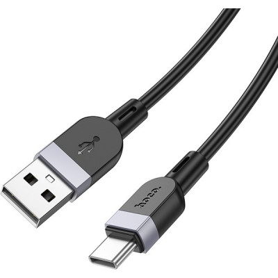 Кабель USB - Type-C, 2.0м, 3А, 60W, Hoco X109, силикон, черный [HC-36315]