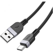 Кабель USB - Type-C, 3.0м, 3А, 60W, Hoco X109, силикон, черный [HC-36360]