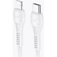 Кабель Type-C - Lightning, 1.0м, 2.4А, 27Вт, Hoco X37, белый [HC-10056]