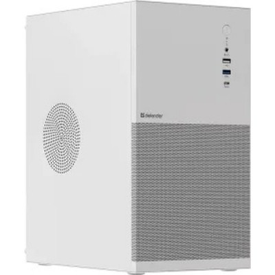 Корпус без БП DEFENDER Apex Metal белый, mATX, Type C(3.0), USB3.0 [25022]