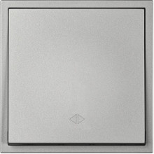 Переключатель перекрестный с/у 1-кл 10А, Smartbuy Капелла [SBE-09s-10-SW13-0] серебро soft touch