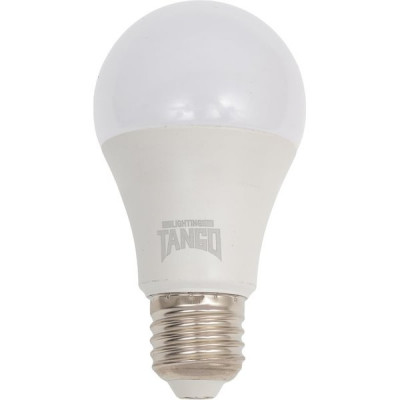 Лампа LED E27/A60 груша, 14W, 4000K, 1330Лм, TANGO [LED A60-14W-E27-W] РОССИЯ