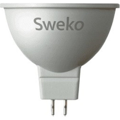 Лампа LED GU5.3/MR16 софит,  7W, 4000K, 620Лм, Sweko [42LED-MR16-7W-230-4000K-GU5,3-P]