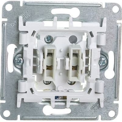 Выключатель с/у 2-кл 10А, IP20, с подсветкой, Schneider Electric ATLASDESIGN [ATN001353] лотос