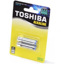 Батарейка Toshiba AAA LR03 Alkaline [BL2/24] [TH LR03/2BL]