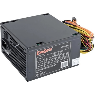 Блок питания 500W ExeGate [ATX-500PPX]