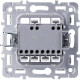 Переключатель с/у 2-кл 10А, IP20, Smartbuy Капелла [SBE-09b-10-SW22-0] черный soft touch