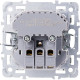 Розетка с/у 2P+E 16A, IP20, USB+Type-C, Smartbuy Капелла [SBE-09w-16-S1-USB] белый soft touch