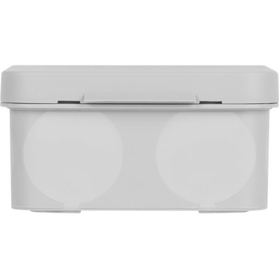 Коробка распаячная о/у  70*70*40мм, IP66, прям.монтаж, мемб., ЭРА [KOR-70-70-40-6g-K-2M][325] серый