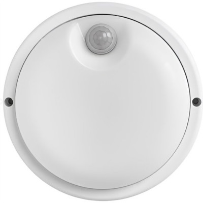 Светильник ЖКХ LED с д/д 20W круг, 6500K, 18000Лм,IP65, инфракр., Sweko[SUL-R2-20W-230-6500K-Wh-PIR]