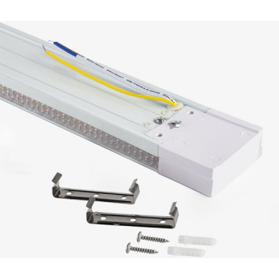 Светильник LED линейный  80W, 6500K, 8400Лм, IP20, 1200*72*25, VKL [VPO-03-PRIZMA-80-650]