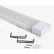 Светильник LED линейный  80W, 6500K, 8400Лм, IP20, 1200*72*25, VKL [VPO-03-PRIZMA-80-650]