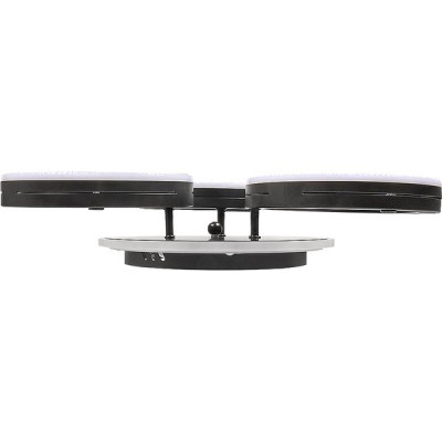 Люстра LED  65W, ПДУ 3000-6000K+RGB, 4325Лм, 495*260*95, GL [GSMCL-Smart60] черный
