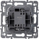 Выключатель с/у 1-кл 10А, IP20, с подсветкой, Smartbuy Капелла [SBE-09b-10-SW1-1] черный soft touch