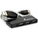 Концентратор USB 2.0 Smartbuy, 4 порта, черный [SBHA-6110-K]