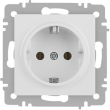 Розетка с/у 2P+E 16A, IP20, Intro Accent [6-202-01] белый