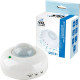 Датчик движения потолочный 120/360гр, 1200Вт, 10-540с, 6м, IP33, VKL [BT-A04] белый
