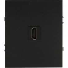 Розетка с/у HDMI, ЭРА Arktik [16-3114-05] антрацит 