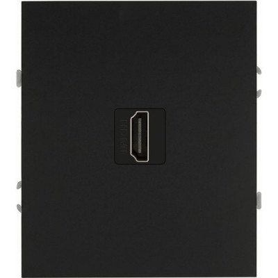 Розетка с/у HDMI, ЭРА Arktik [16-3114-05] антрацит 