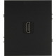 Розетка с/у HDMI, ЭРА Arktik [16-3114-05] антрацит 
