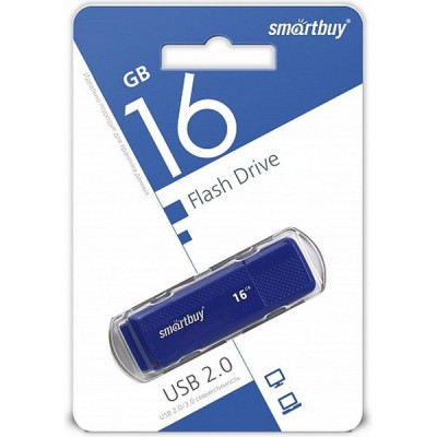 Накопитель USB Flash 16Gb SmartBuy Dock Blue
