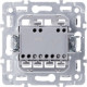 Выключатель с/у 2-кл 10А, IP20, с подсветкой, Smartbuy Капелла [SBE-09w-10-SW2-1] белый soft touch