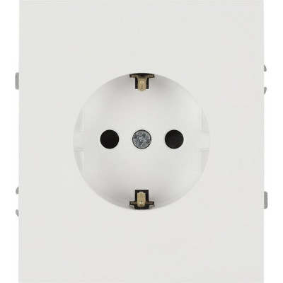 Розетка с/у 2P+E 16A, ЭРА Arktik [16-2101-08] белый матовый