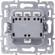 Выключатель с/у 3-кл 10А, IP20, Smartbuy Капелла [SBE-09b-10-SW3-0] черный soft touch