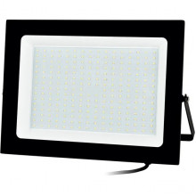 Прожектор LED 200W, 6500K, IP65, SMD, 17000Лм, HiTT [HiTT-FL1-200W-IP65-6] черный
