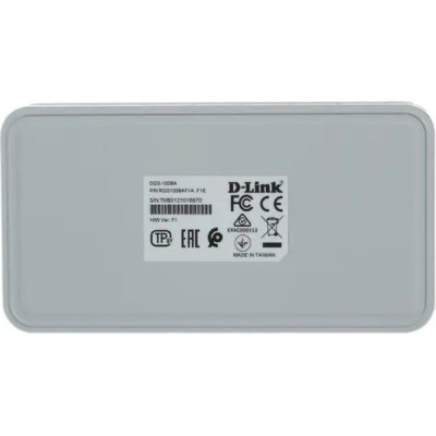 Коммутатор D-Link DGS-1008A 8port 10/100/1000TX неуправляемый