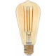 Лампа LED E27/ST64 Эдисон,  8W, FILAMENT GOLD, 2700K, 750Лм, GL [GLDEN-ST64S-8-230-E27-2700]