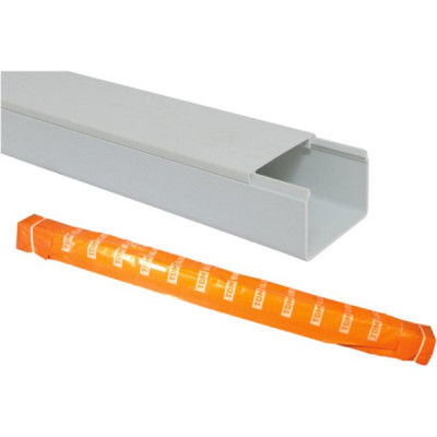 Кабель-канал  80*60 L=2м, цена за 1м, TDM [SQ0402-1013][16] белый