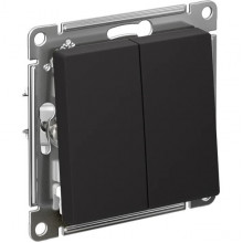 Переключатель перекрестный с/у 2-кл 10А, IP20, Schneider Electric ATLASDESIGN [ATN001073] карбон