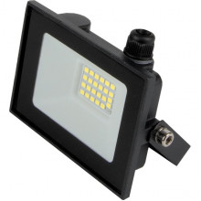 Прожектор LED  20W, 6500K, IP65, SMD, 1700Лм, HiTT [HiTT-FL1-20W-IP65-6] черный