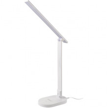 Светильник настольный LED 10W, 2700-6500K, 500Лм, сенсорный с диммером, GL [GLTL-044] белый глянец